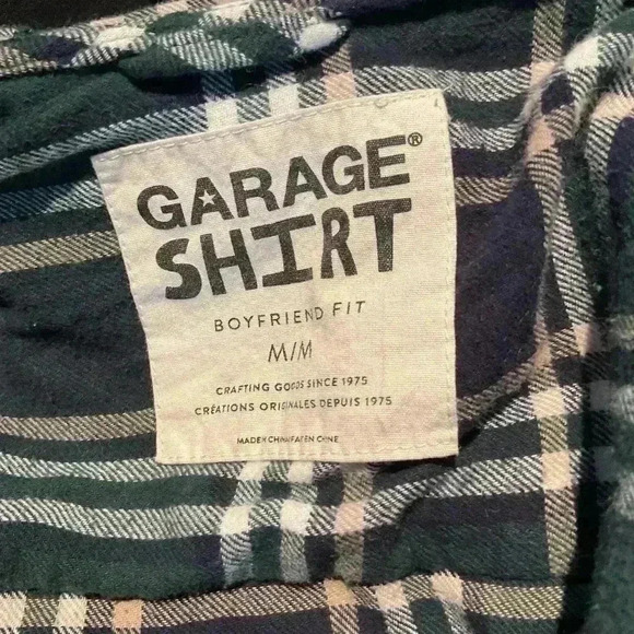 🔥2/30$🔥Garage boyfriend  shirt with hoody - Picture 4 of 5